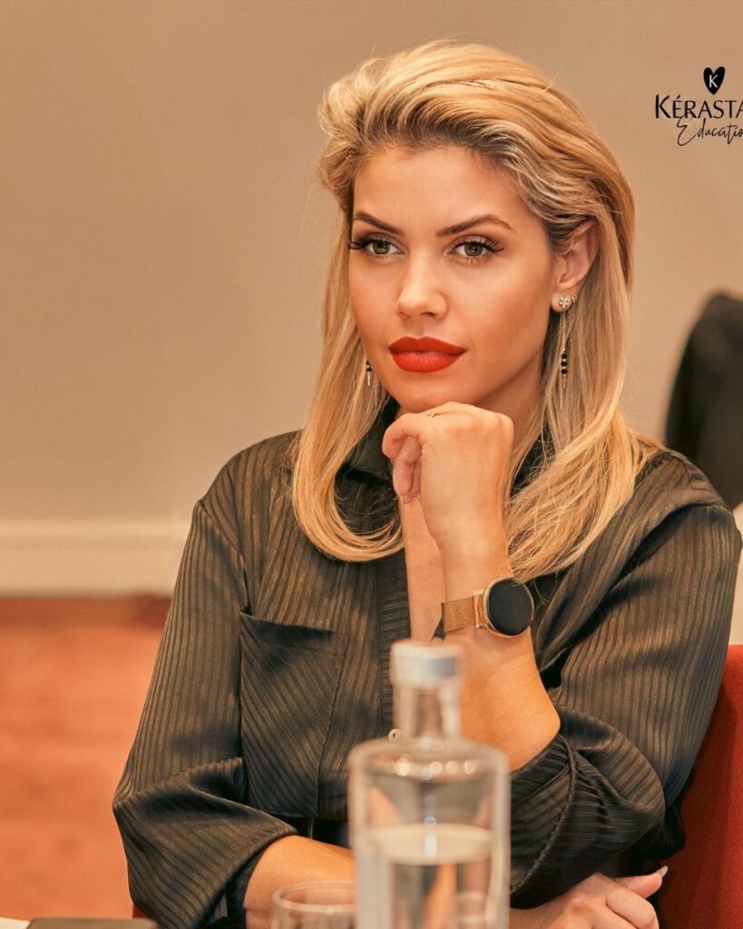 Gabriela Stoian la Kérastase Education